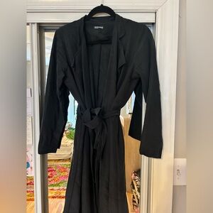 American Apparel Black Duster